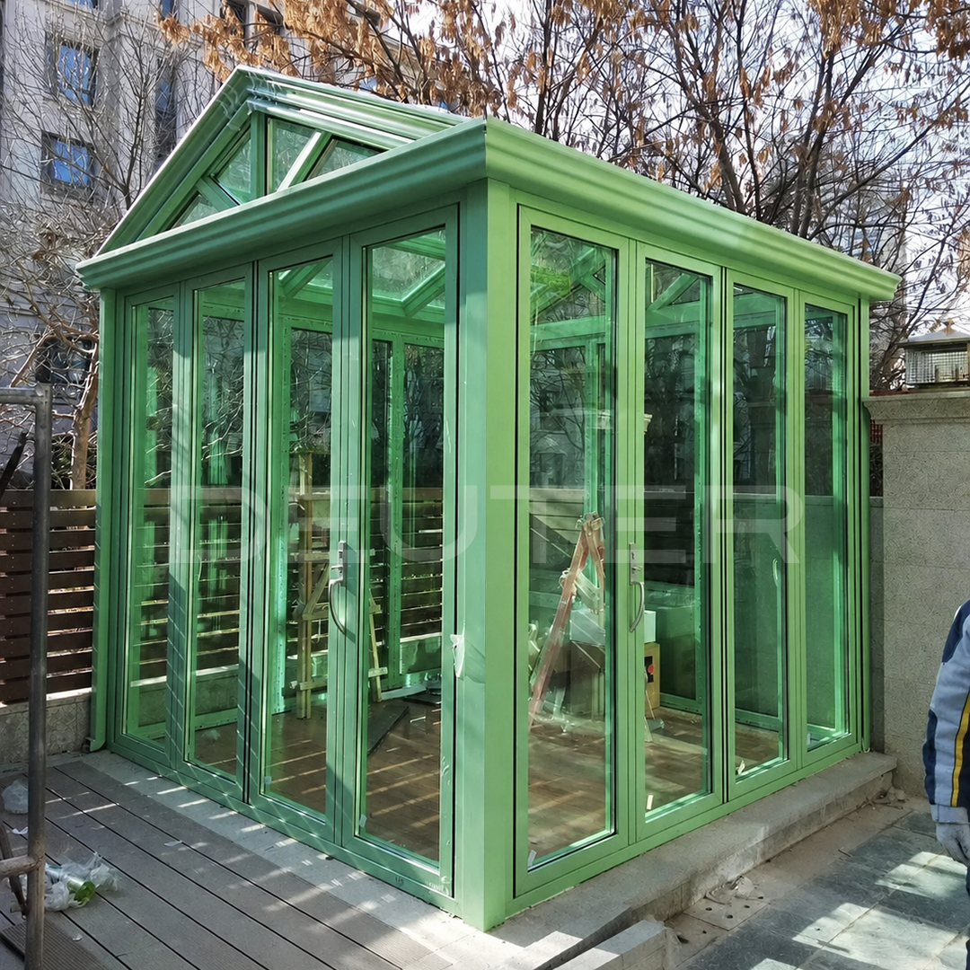 Aluminium vouwwand project
