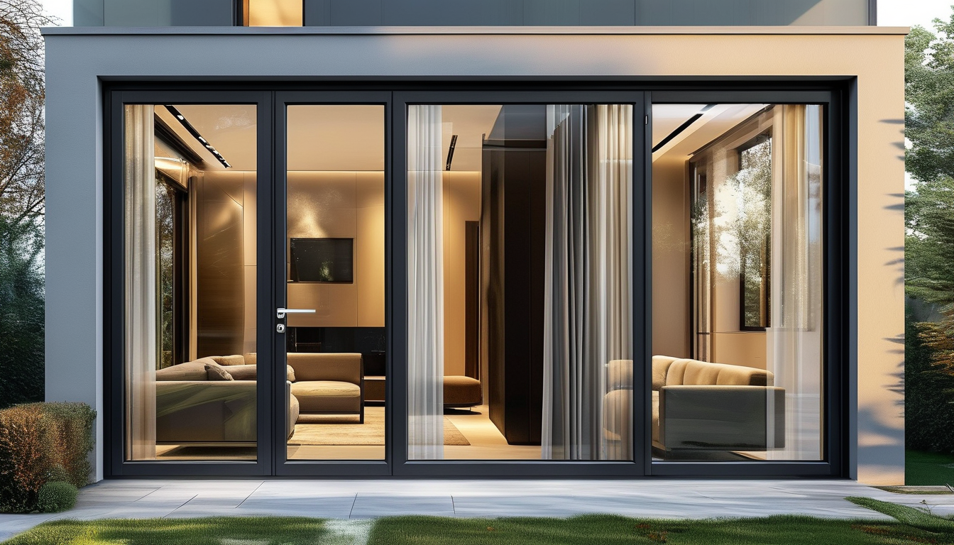 Geïsoleerde Aluminium Front Deuren