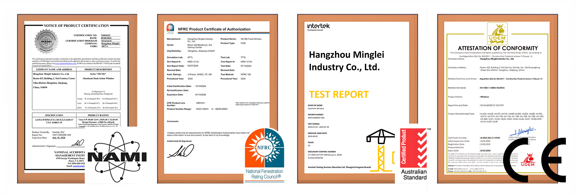 Officiële Certificeringen