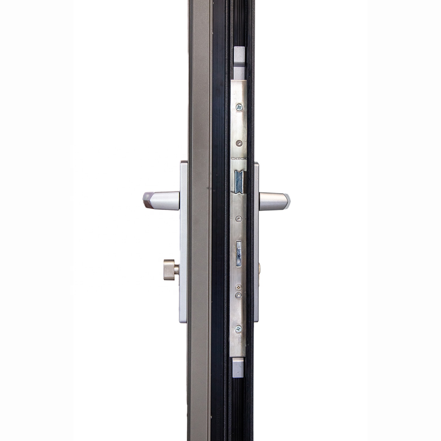 Nuoxin Moderne Aluminium Draaideur 6063-T6 Thermische Onderbreking Dubbelglas Geluidsisolerend Waterdicht Orkaanbestendig Voordeur
