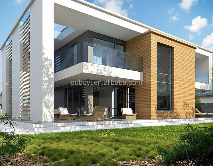 Low Cost Fast Assemble Modular Home Luxury Light Steel Modern Luxury Design Steel Structure Prefab Villa Luxury House