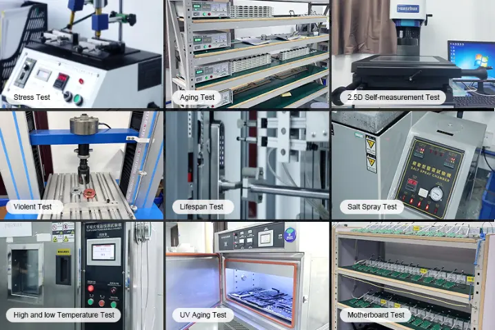 Testfaciliteiten en Kwaliteitscontrole