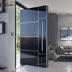 Luxe slimme aluminium voordeur met meerdere sloten