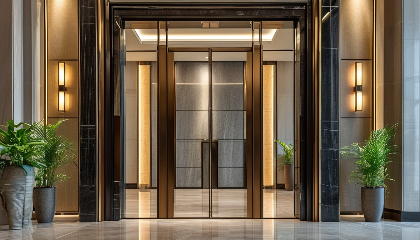 Fabrikant van hotel lobby deuren
