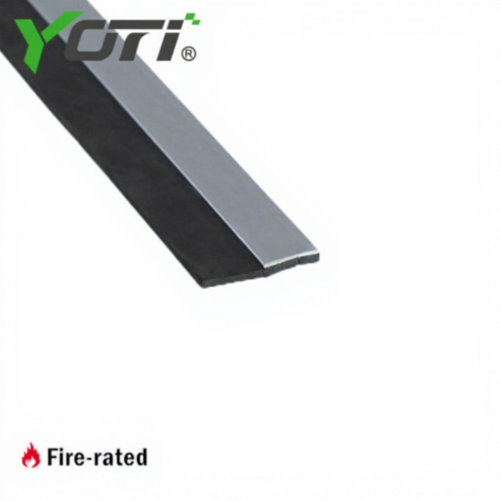 YDB122 Moderne buitendeuren met aluminium deurstrip aan de onderkant.