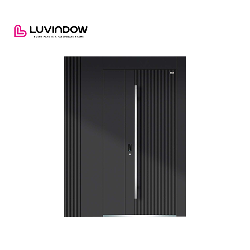 Luvindow aluminium deuren voor huisbeveiliging, voordeur met slim slot