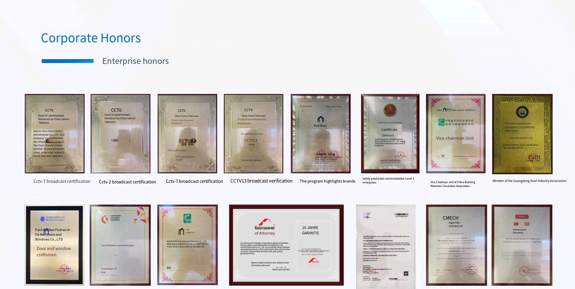 Certificering documenten