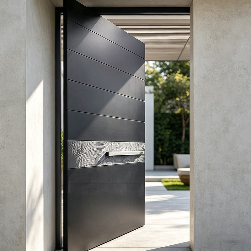 Versterkte Aluminium Taatsdeur voor Kustgebieden en Commerciële Entrees