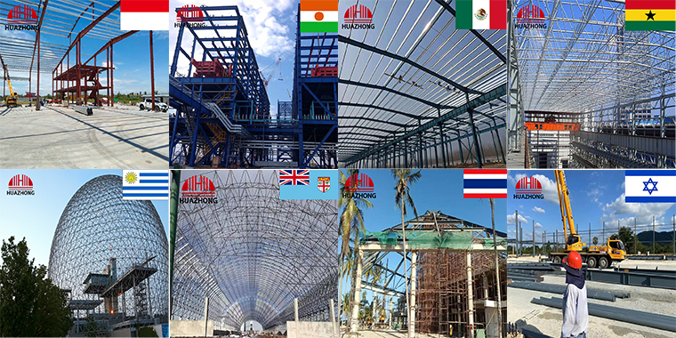 Internationale staalbouw projecten