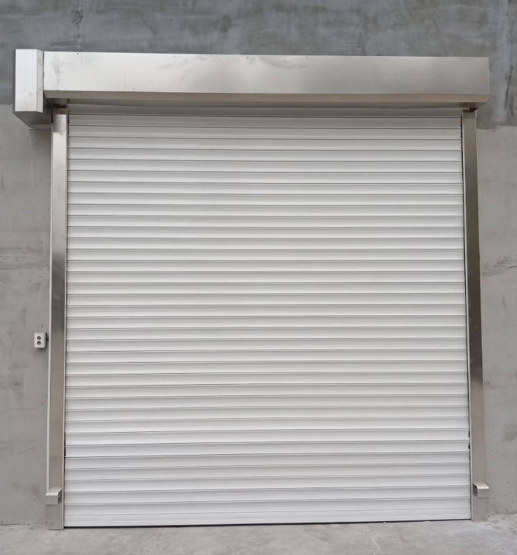 Automatische industriële aluminium roldeur