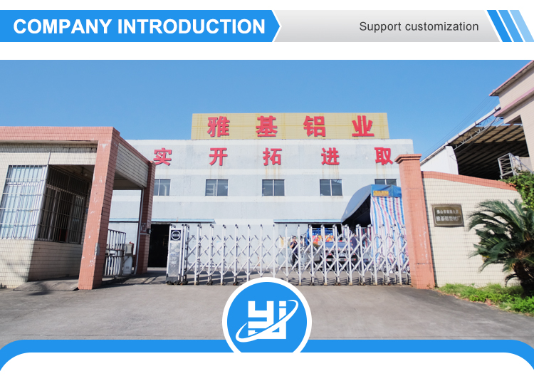 YAJI Geluidsdichte Ramen Aluminium Profielen Deuren Leverancier Foshan
