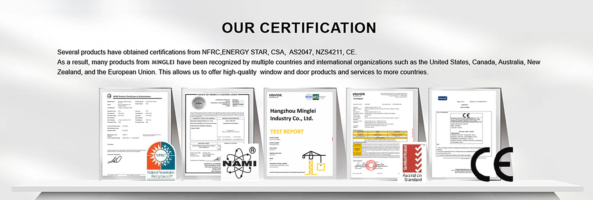 Certificaten Inspectie