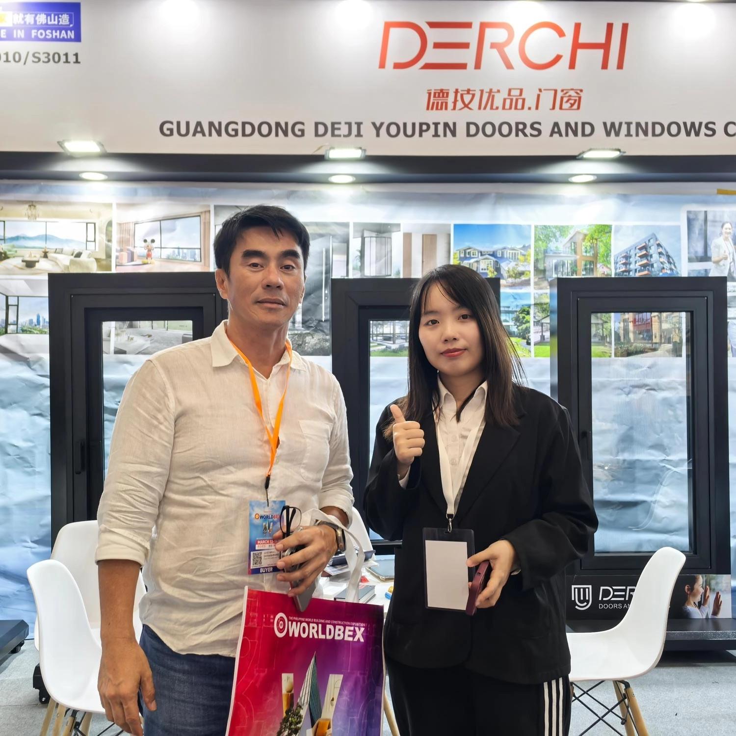 Stand van Derchi op de beurs WORLDBEX 2025 in de Filipijnen