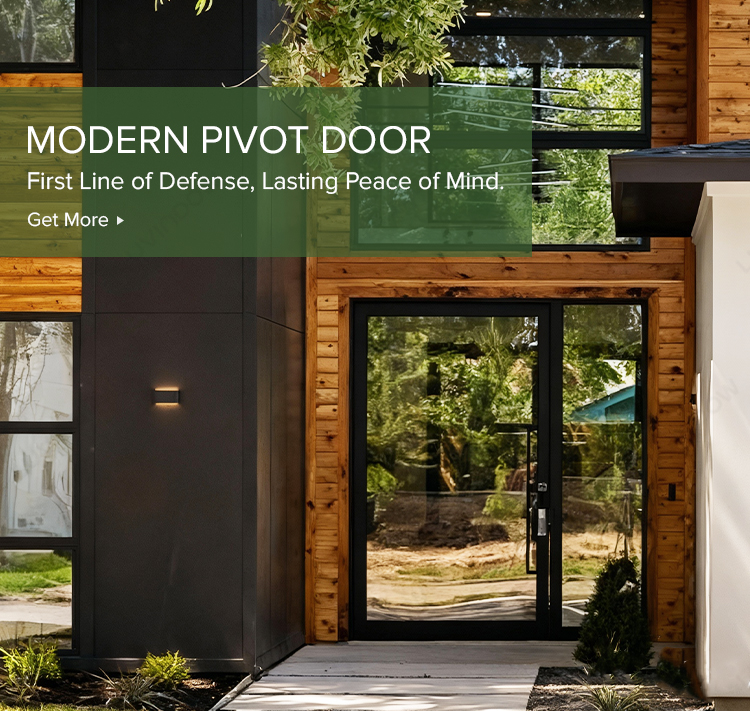 Modern Pivot-Alu Deuren