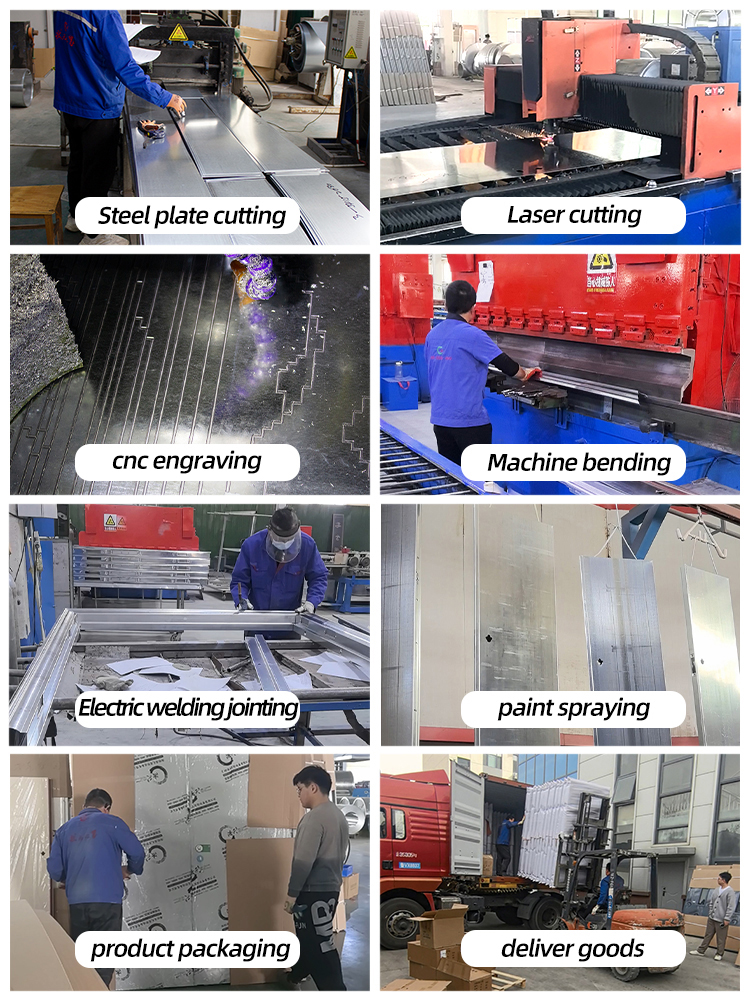 UL Listed 1 2 3 Hour Fire Rated Steel Door Hollow Metal Flush Door with Panic Bar Emergency Exit Wholesale Factory