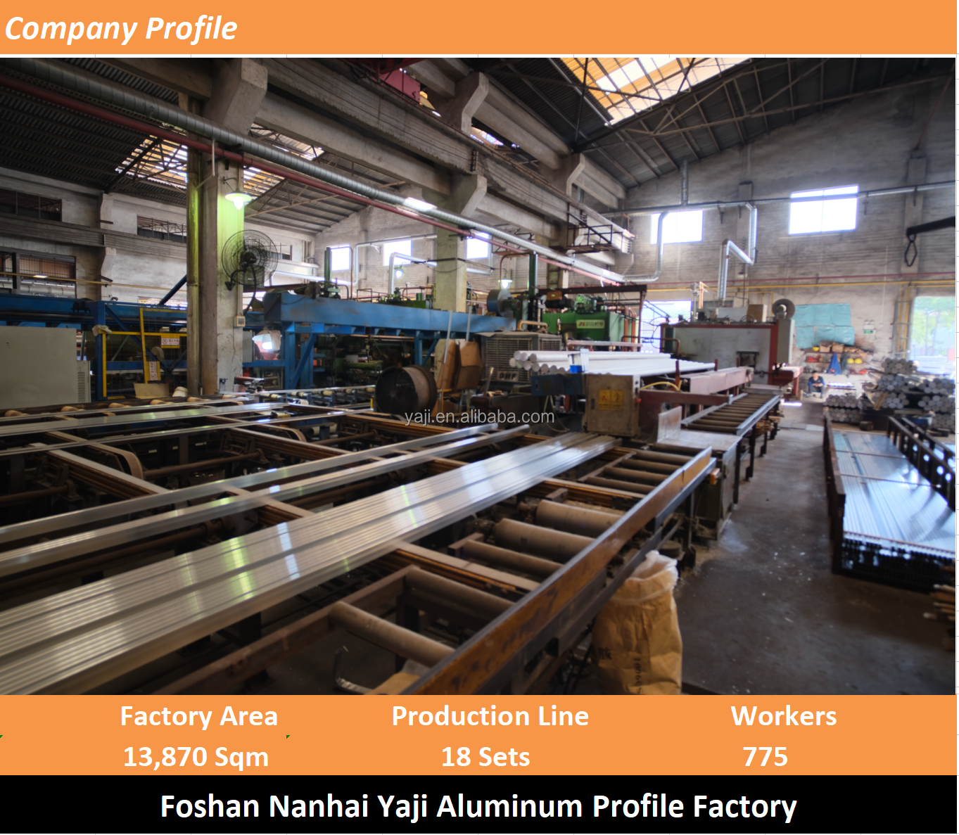 YAJI Geluidsdichte Ramen Aluminium Profielen Deuren Leverancier Foshan