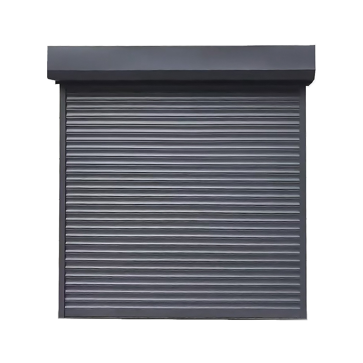 Commerciële magazijndeur met automatische sensor, moderne, tyfoonbestendige, antidiefstal, waterdichte en duurzame veiligheidsdeur van aluminiumlegering.
