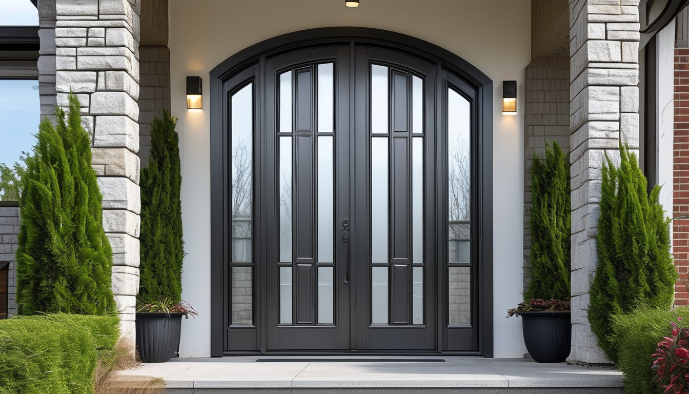 Fabrikant van geïsoleerde aluminium voordeuren