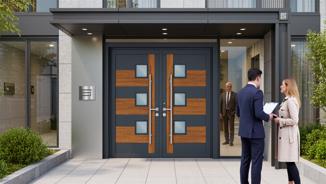 Fabrikant van appartementsentree deuren