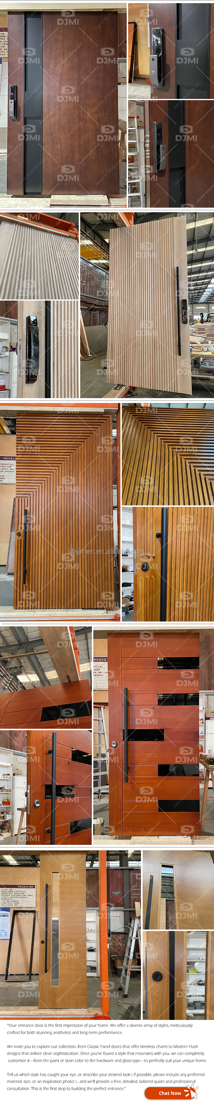 Deurdetail en houtstructuur