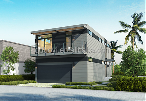 Low Cost Fast Assemble Modular Home Luxury Light Steel Modern Luxury Design Steel Structure Prefab Villa Luxury House