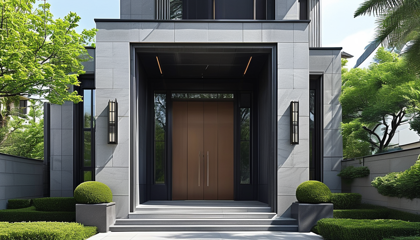 Buitendeuren voor Moderne Villa's