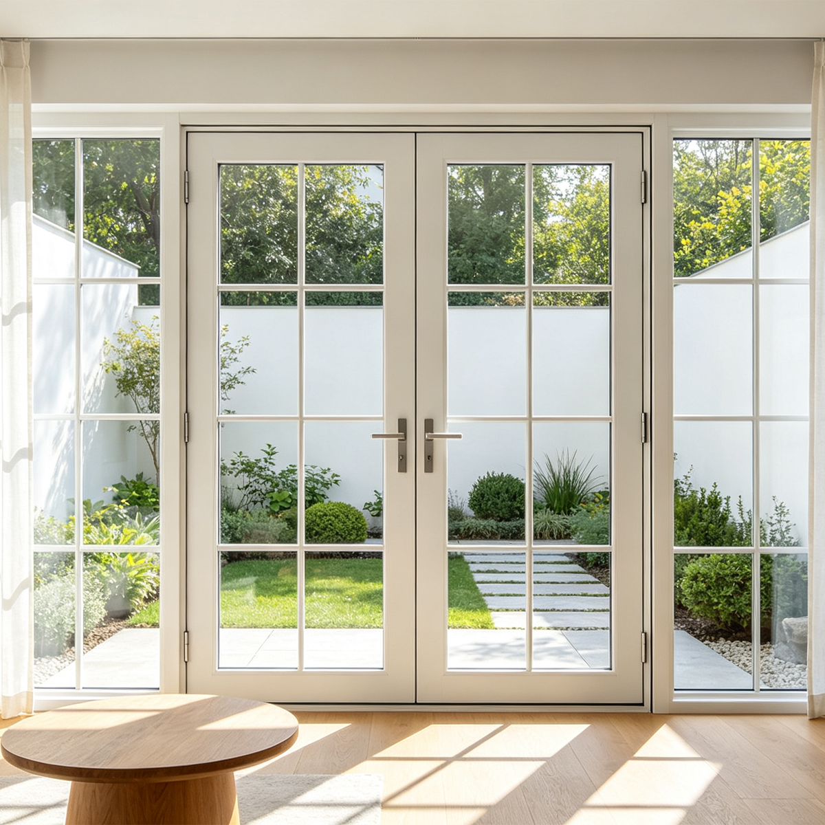 Groothandel in geluidsdichte, winddichte, afgedichte en vochtbestendige aluminium openslaande deuren met glas voor de slaapkamer