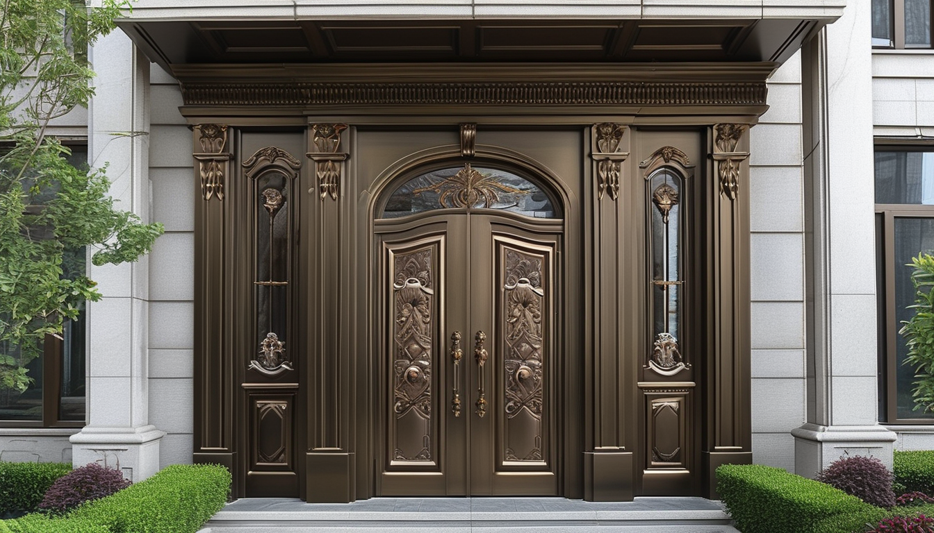 Exclusieve Luxe Aluminium Entreedeuren