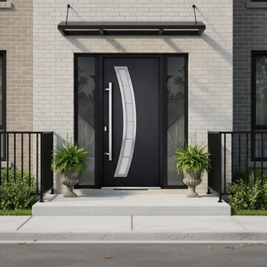 WANJIA Luxe Veiligheidsdeur Aluminiumlegering