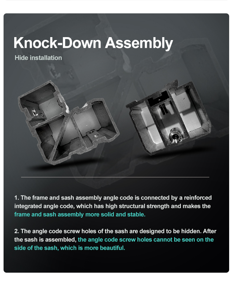 Aluminium constructie kenmerken
